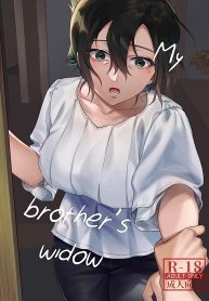 ภรรยาม่ายของพี่ชายผม [nikukyu (Shinima, Sasaki Shino)] Naki Ani no Yome My Brother’s Widow!