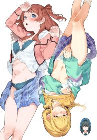 ขึ้นอยู่กับพีซังนะ [DogStyle (Menea the Dog)] Hatsuboshi Cream Pie (GAKUEN iDOLM@STER)