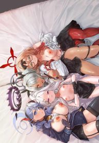 คณะรักษาวินัยไม่บริสุทธิ์ [Mori no Michi (Mori Sinrisk)] Sei no midare wa fuuki no midare (Blue Archive)