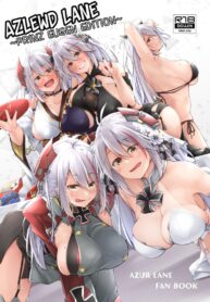 คืนนี้ยังอีกยาวไกลนะ ผู้การ [Gakuen Ketsumeichou (Oriue Wato)] Dosukebe Lane ~ Prinz Eugen no Baai ~ | Azlewd Lane ~ Prinz Eugen Edition ~ (Azur Lane)