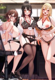 ตรวจสอบชั้นในกับสามสาว | [Mittsuman (Kazuha)] Kyou kara Ladies Shitagi Brand no Producer o Makasaremashita