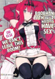 ถ้าไม่ทำก็ออกไม่ได้ (C100) [Ohanabatake (Siseki Hirame)] Baobhan Sith to SEX Shinai to Derarenai Heya | Baobhan Sith and I Need to Have Sex or Else We Can’t Leave This Room! (Fate/Grand Order)