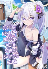 บทเรียนเสริมกับอาซึสะ (C102) [Part K (Hitsujibane Shinobu)] Sukumizu Azusa to Hoshuu Jugyou | Supplementary Lessons with School Swimsuit Azusa (Blue Archive)