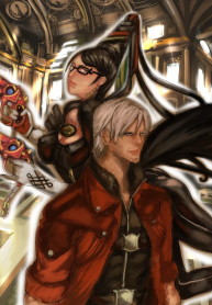 บาโยเน็ตต้า x ดันเต้ [Tnt-Nameless03] Bayonetta vs Dante
