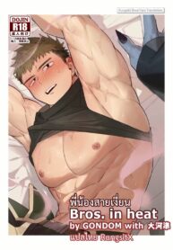 พี่น้องสายเงี่ยน | [Mitsuwa Building (G◎NDOM)] Bros. in Heat (Otoko Matsuri Vol. 15)