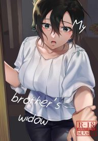 ภรรยาม่ายของพี่ชายผม[nikukyu (Shinima, Sasaki Shino)] Naki Ani no Yome My Brother’s Widow!