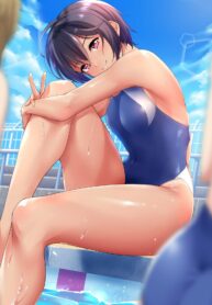 มาฝึกด้วยกันเถอะค่ะ | [Shiitake Nouen (Kanabun)] Hinata Natsumi – Kyouei Mizugi Ecchi