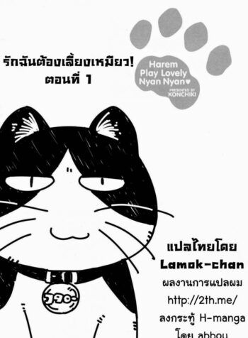 รักฉันต้องเลี้ยงเหมียว [Konchiki] Oidemase Nyan Nyan Ch.3