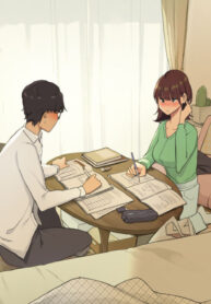สาวมหาลัยติวสอบกับเพื่อนสองต่อสอง [Wakamatsu] Hitorigurashi no Joshidaisei no Oheya, Tomodachi to Ichinichi Shuuchuu shite Benkyoukai shiyou to Kimeta Hi (2)