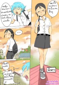 หน้าฝนป้ายรถเมล์ | [yo_teen] 梅雨のバス停