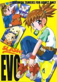 เข้ากันได้ดี (CR30) [Houkago Paradise, Jigen Bakudan (Sasorigatame, Kanibasami)] Evolution Slash (Digimon Tamers) (2)