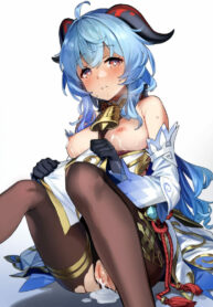เสียวสักที เสร็จสักดอก | [92M] Kanu-chan ni Amaeru o Manga Fawning on Ganyu (Genshin Impact)