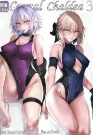 เหล่าสาวสวยของมาสเตอร์ 3 | (C96) [Kuro Queen (Misaka12003)] Carnal Chaldea 3 (Fate/Grand Order)